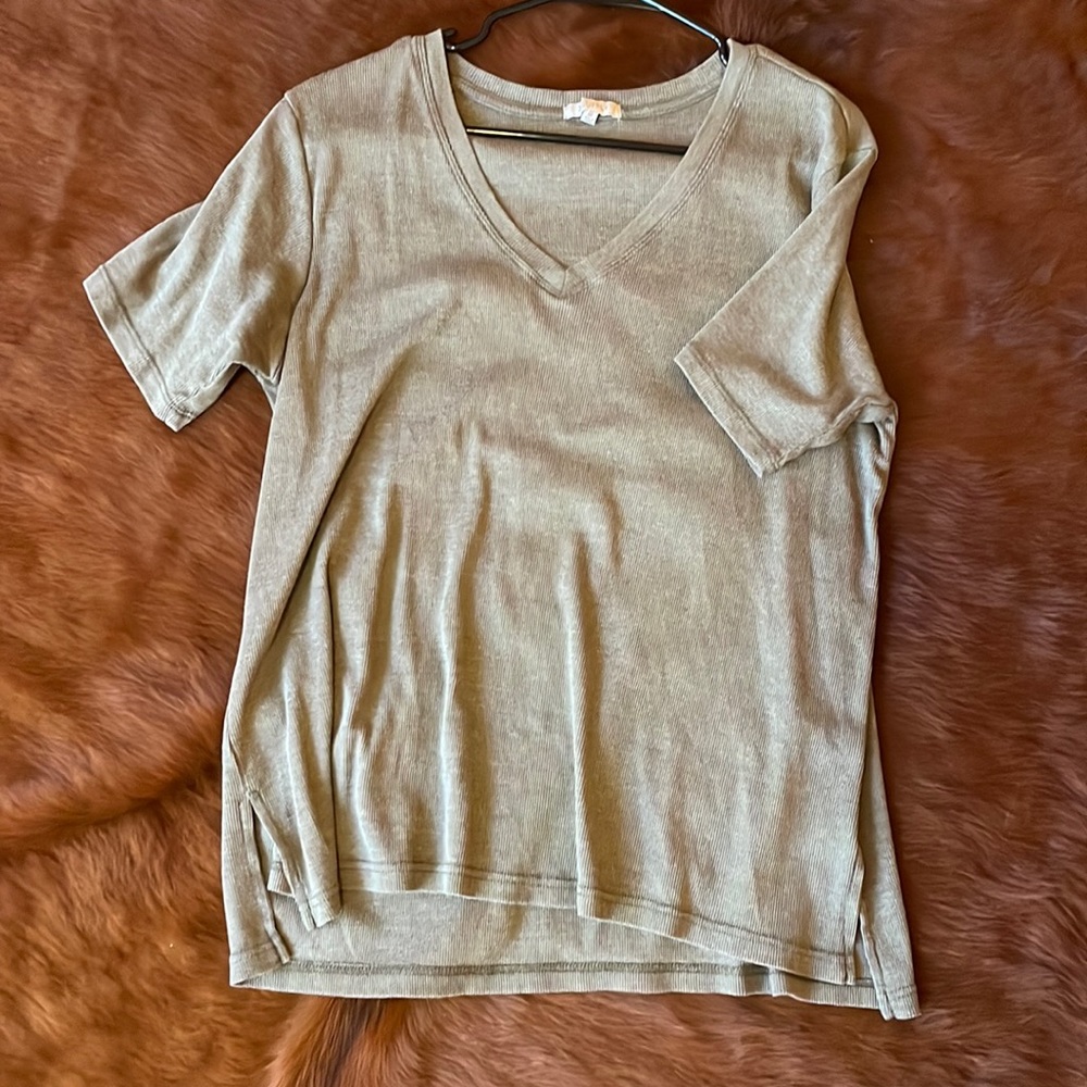 Olive green z supply tshirt